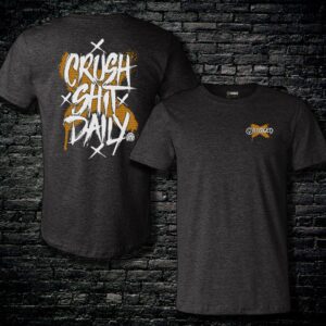 MEN’S FORGED TEE CHARCOAL – CRUSH