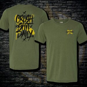 MEN’S FORGED TEE OLIVE – CRUSH