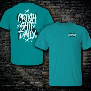 MEN’S FORGED TEE TURQUOISE – CRUSH