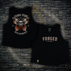 Black Woman's Change Athlete Crop