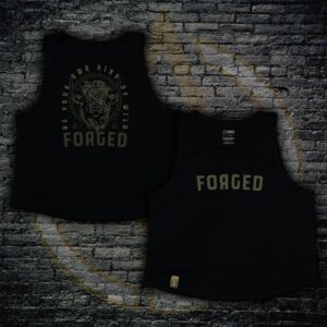 Black Woman's Wild Athlete Crop