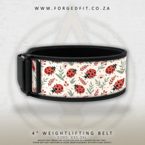 4" Weightlifting Belt - BUGLIFE
