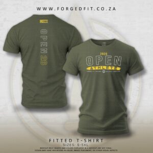 MEN’S FORGED TEE OLIVE – OPEN26 ATHLETE