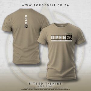 MEN’S FORGED TEE STONE – OPEN26 CLASSIC