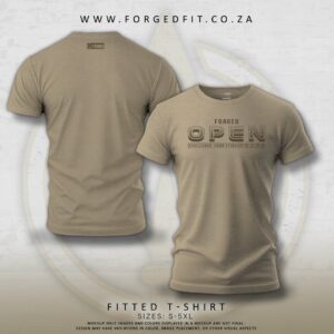 MEN’S FORGED TEE STONE – OPEN26 TONE