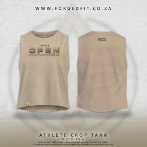 WOMAN’S ATHLETE CROP STONE – OPEN26 TONE