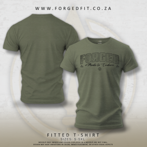MEN’S FORGED TEE OLIVE – ENDURE
