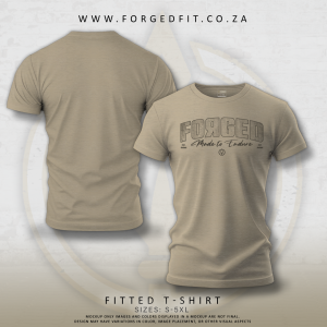 MEN’S FORGED TEE STONE – ENDURE